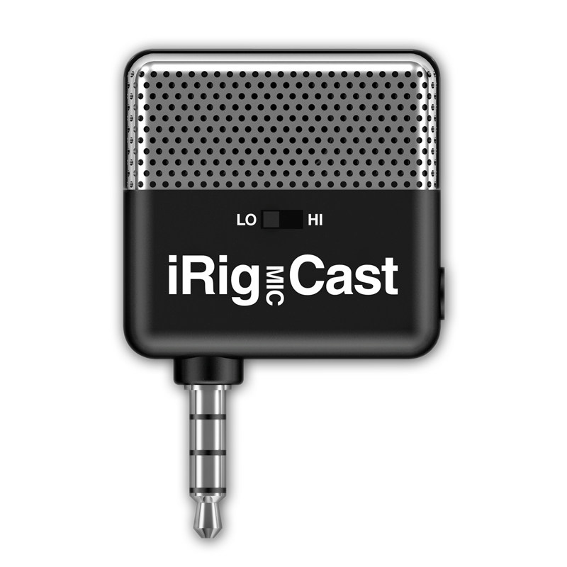 IK Multimedia iRig Mic Cast便携式移动迷你麦克风安桌录音话筒
