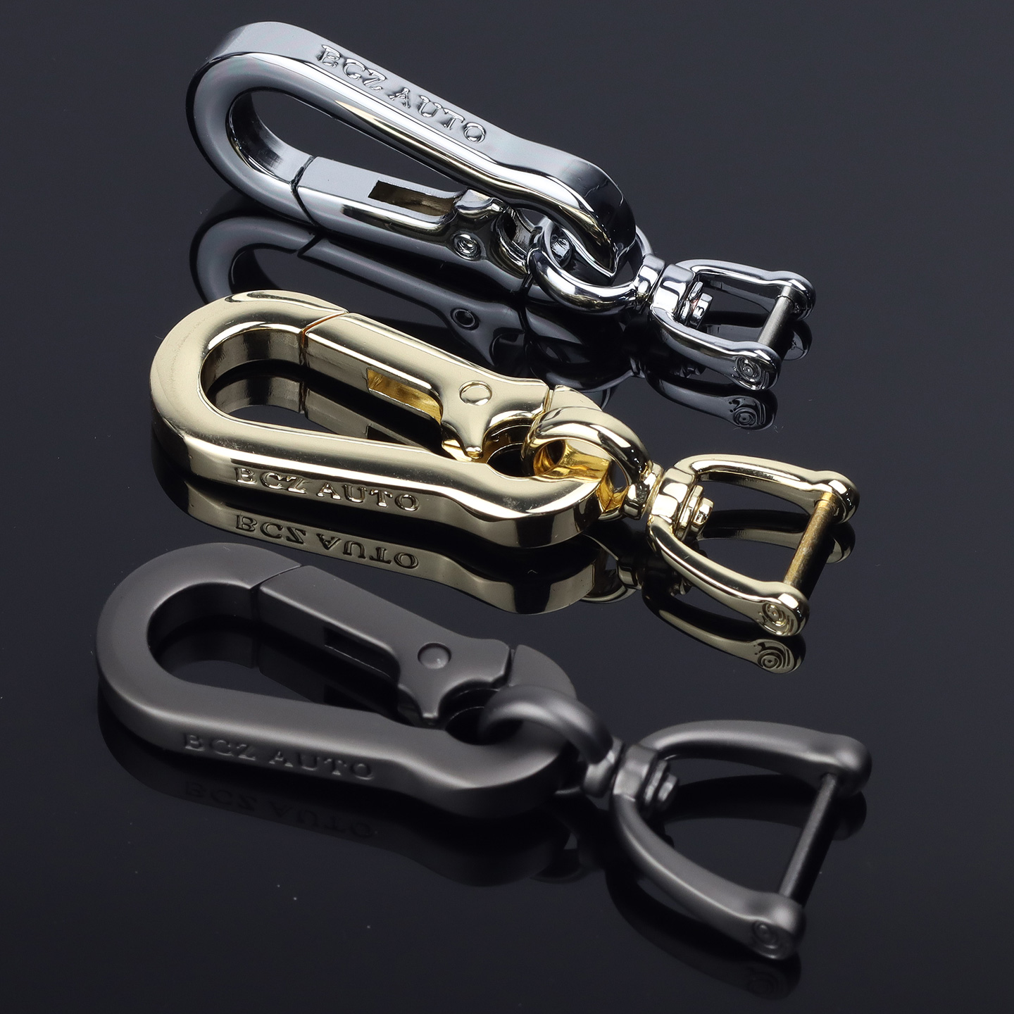 旋转马蹄扣特小号汽车钥匙扣