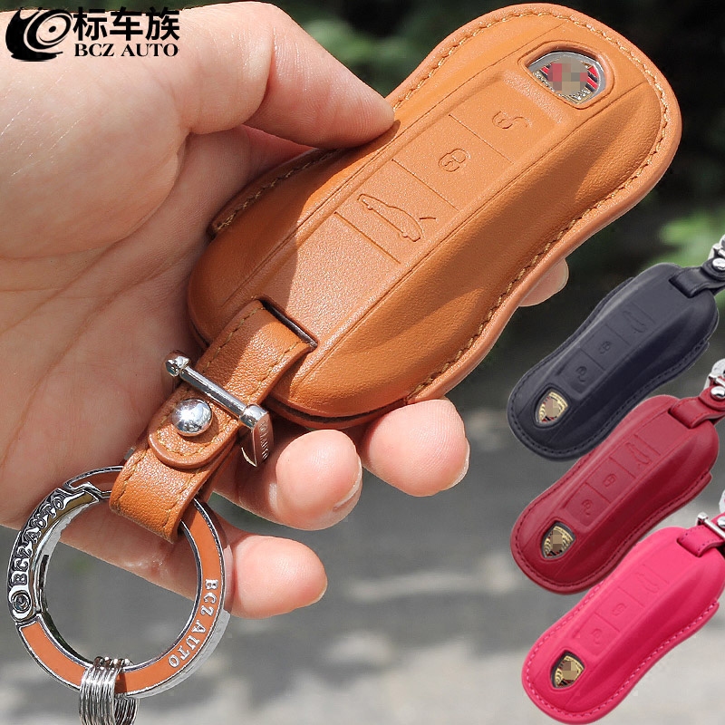 标车族钥匙壳手工真皮轻奢好用