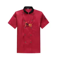 Красный, короткий рукав