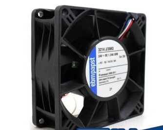 正品ebmpapst 3214 JH3风机 9238 24V 30W 滚珠 直流散热风扇