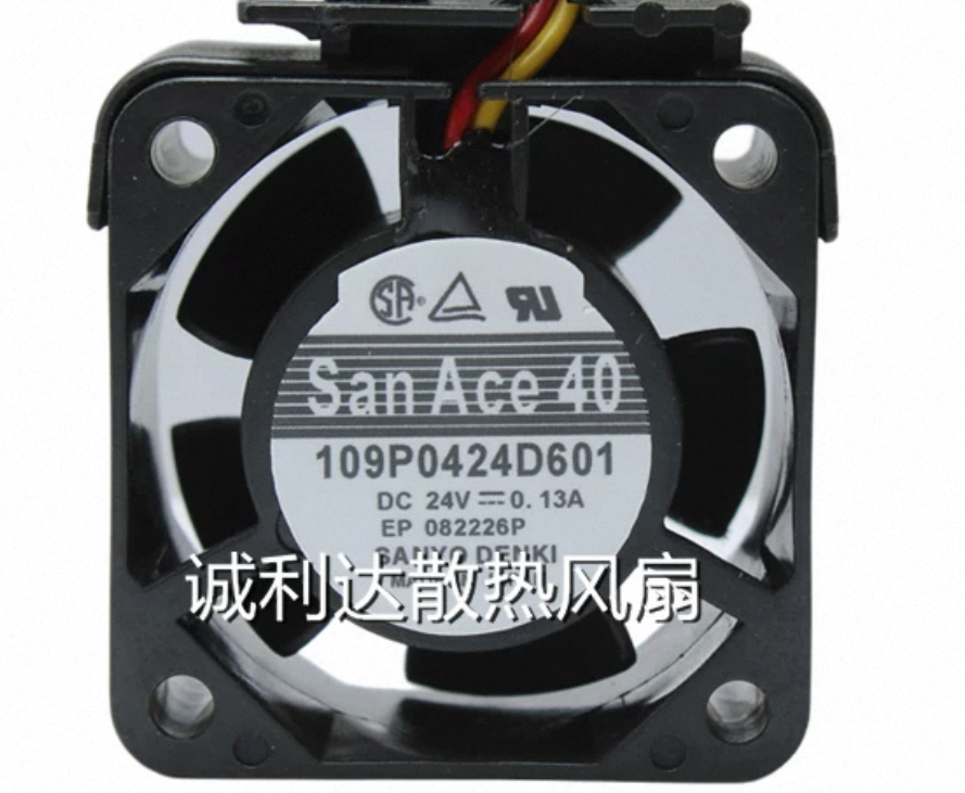 全新原装Sanyo/三洋 109P0424D601 24V 0.13A 4020 4CM变频器风扇