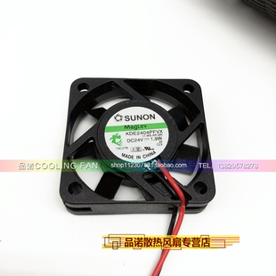 SUNON 建准 KDE2404PFVX 24V 1.9W 4010 4CM 3线 静音 变频器风扇