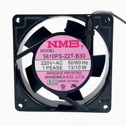 全新正品NMB美蓓亚3610PS-22T-B30 9CM 9025 220V 13/10W散热风扇