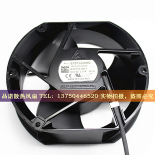 原装台达EFB1524SHG17251 24V 2.1A ABB变频器ACS510/550散热风扇