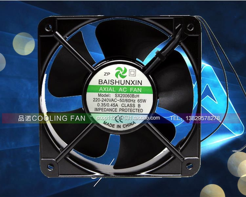 SX20060B2H 220V 65W 20060 200*200*60MM机柜散热风扇