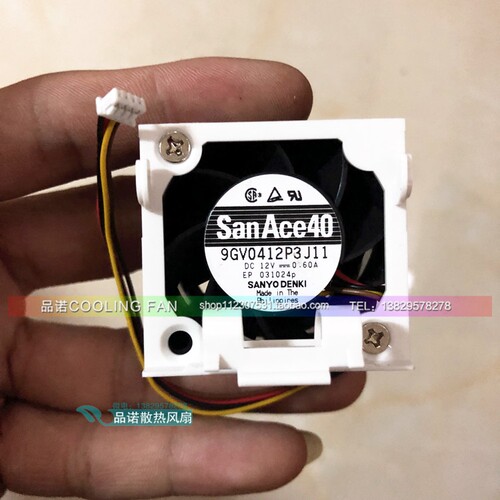 ELL 服务器 散热风扇 Sanyo 三洋 4028 9GV0412P3J11 服务器风扇