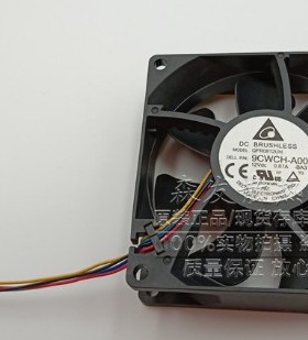 台达/DELTA QFR0812UH 9CWCH-A00 12V 0.87A 4线PWM 风扇 8CM