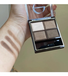 【现货】通勤早八！日本EXCEL SANA莎娜常盘大地色四色眼影盘SR04