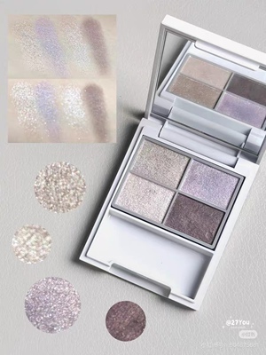 【现货】淡丁香紫！日本 orbis四色眼影盘05 清透 清冷灰紫