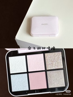现货 清冷雪精灵！日本snidel2025春季限定皮革六色眼影盘 04