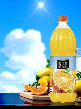 果粒橙 雪碧可乐混搭饮料1.25升x6瓶 商务家庭宴庆佳品