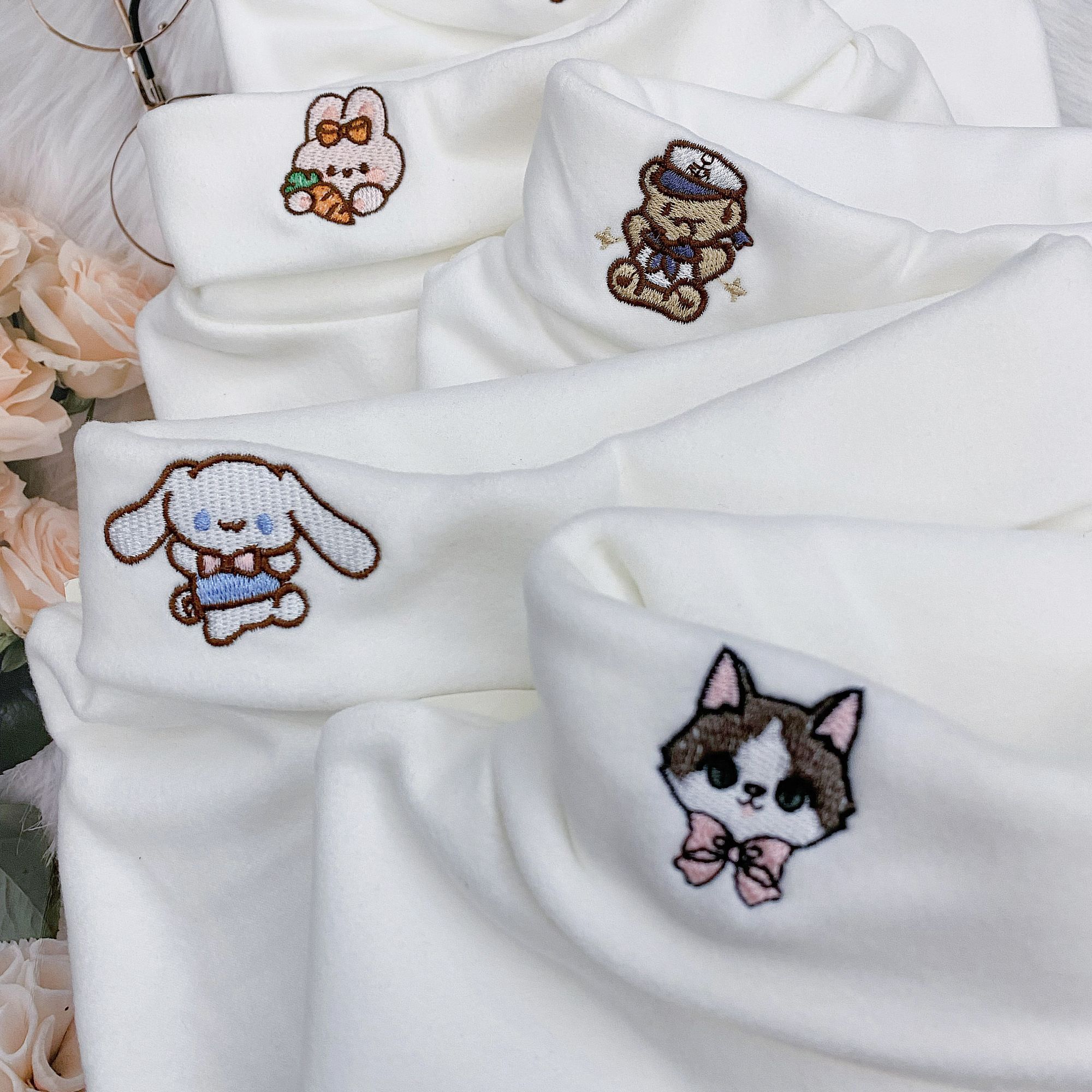 女童高领加绒打底衫2025秋冬新款中大童双面德绒加厚内搭白色长袖