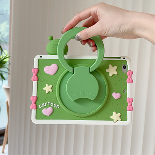 W09防摔硅胶套手拎儿童全包壳荣耀PadX8pro旋转软套 11.5寸ELN 适用荣耀Pad X9平板保护套2023款