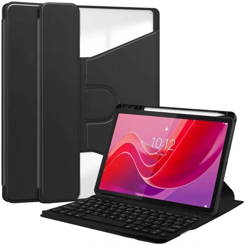 适用Lenovo Idea Tab11 2025 键盘笔槽保护套联想11寸平板软壳TB336FU旋转支架S11防摔壳tb330fu商务皮套
