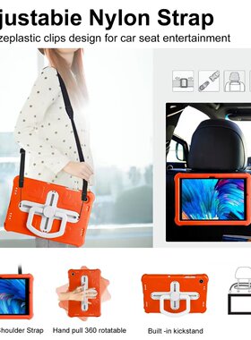 适用三星Galaxy Tab A9手提保护套11英寸抗震防压弯SM-X210多功能旋转X216加厚EVA防摔SM-X215 EVA泡沫后壳