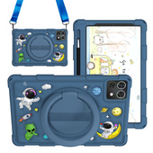 适用台电M50Mini防摔全包硅胶套8.7寸卡通旋转宇航员T50mini手环支架外壳男女款 彩色外壳