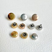 把管1.6 手表配件适用欧米茄omega手表表冠把头尺寸3.5 6.0mm 2.5