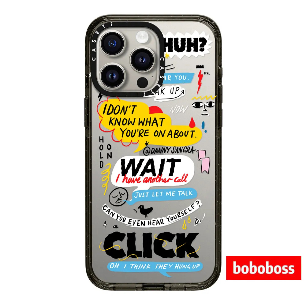 case源厂！艺术家联名 Danny Sangra对话 适用于iPhone17/16/15/14/13/12/Plus/Pro/Max防摔磁吸透明手机壳