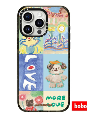 cassti源厂！Slowcoaster联名系列 爱与生命 magsafe适用iPhone17/16/15/14/13/Plus/Pro/Max防摔磁吸手机壳