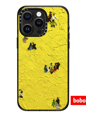 case源厂！艺术油画系列 黄色沙漠 magsafe磁吸适用于iPhone17/16/15/14/13/12/Plus/Pro/Max防摔手机壳