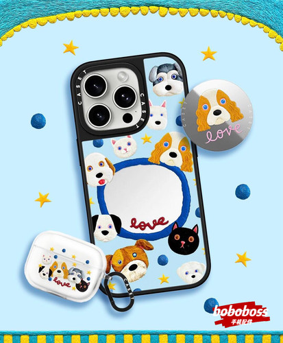 cassti源厂！EmmaKang艺术家联名系列 宠物爱好者 magsafe磁吸适用iPhone18/17/16/15/14/Pro/Max防摔手机壳