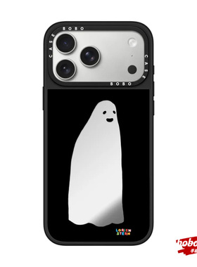 case源厂！艺术家联名系列 幽灵小鬼 magsafe磁吸适用iPhone17/16/15/14/13/Plus/Pro/Max镜面防摔手机保护壳