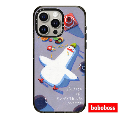 CASE源厂！SSEBONG鸭鸭系列 案发现场鸭 magsafe兼容 适用于iPhone17/16/15/14/Plus/Pro/Max防摔磁吸手机壳