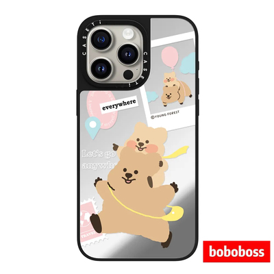 CASE源厂！YOUNG FOREST系列 爱自由的KKOTKA magsafe兼容适用于iPhone17/16/15/14/Pro/Max防摔磁吸手机壳