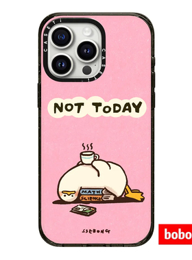 CASE源厂！SSEBONG鸭鸭系列 今天不学习鸭 magsafe适用于iPhone17/16/15/14/Plus/Pro/Max防摔透明磁吸手机壳