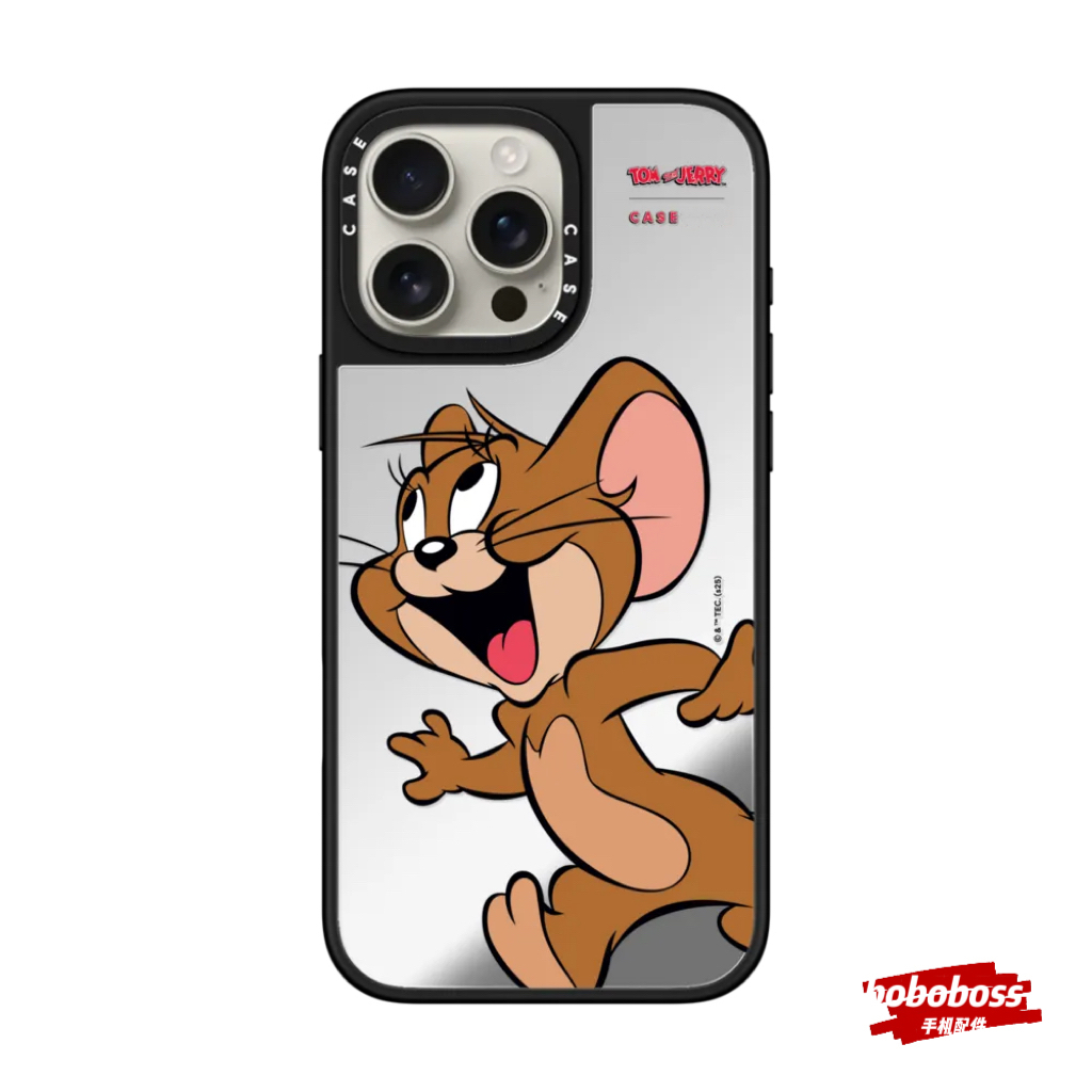 case源厂！ 猫和老鼠联名系列 杰瑞 magsafe适用iPhone17/16/15/14/13/Pro/Max防摔磁吸手机壳