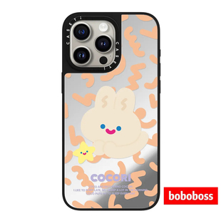 case源厂!RECORDER factory联名系列 奶油小兔 magsafe适用iPhone17/16/15/14/13/Pro/Max防摔磁吸手机壳