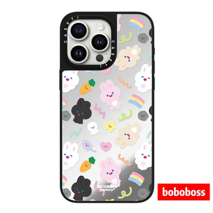 case源厂!RECORDER factory联名系列 兔兔派对 magsafe适用iPhone17/16/15/14/13/Pro/Max防摔磁吸手机壳