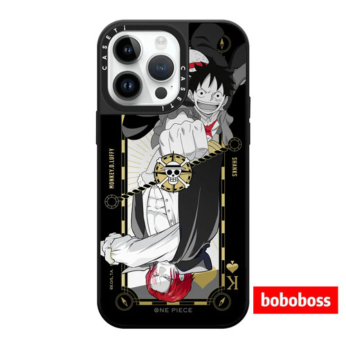 cassti源厂！One Piece航海王 路飞和杰克斯扑克牌 magsafe磁吸适用于iPhone17/16/15/14/Pro/Max防摔手机壳