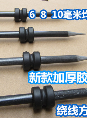 绝缘棒高强度耐高压加厚圈地桩杆实心尖头玻璃纤维棒逆变器绝缘杆