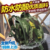 风帆飞腾蓄电瓶逆变器机头干锂电池12V防水防腐加厚减负双肩背包