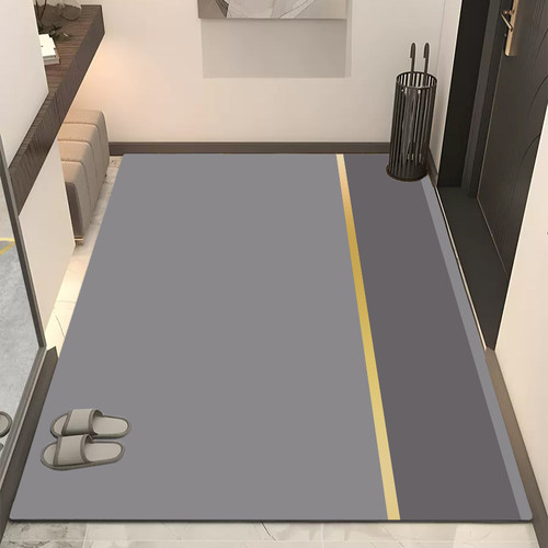 硅藻泥门垫防滑防水脚垫