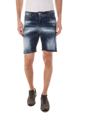 Im c couture意大利品牌男士春夏蓝色牛仔棉中裤 B2002正品超值