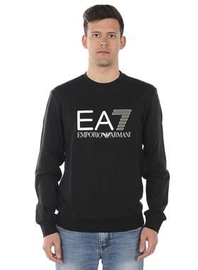 ARMANI阿玛尼EA7意大利男士印花套头卫衣纯棉打底休闲3GPM13正品