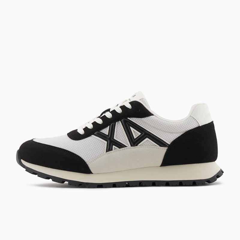 AX阿玛尼男士网面透气板鞋