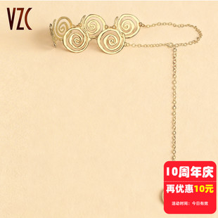 腰带女款宽高级感装饰配连衣裙子西装裤链低腰肚皮舞金属性感腰链