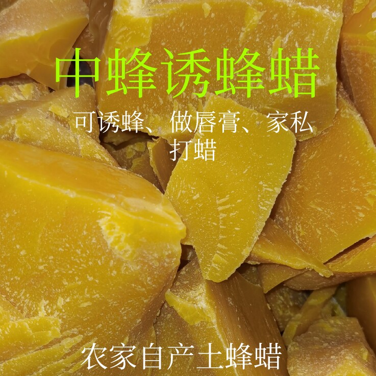 诱蜂蜡中蜂老巢脾巢蜡土蜂蜡引蜂蜡招峰蜡家私打蜡制唇膏蜂蜡