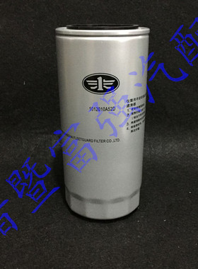 小解放J6L机油滤芯 道依茨4缸160马力机滤 大柴发动机1012010A52D