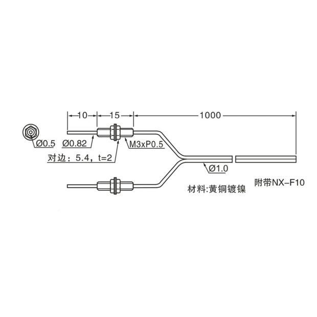 射对N型光纤传感8器F-T02议价