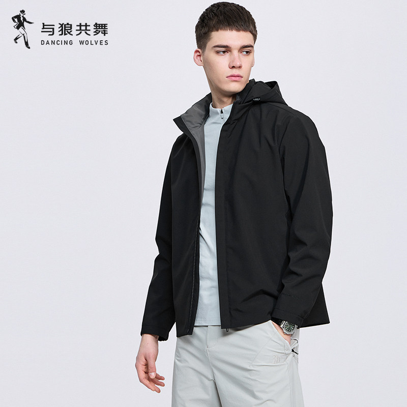 【防风】与狼共舞户外夹克男