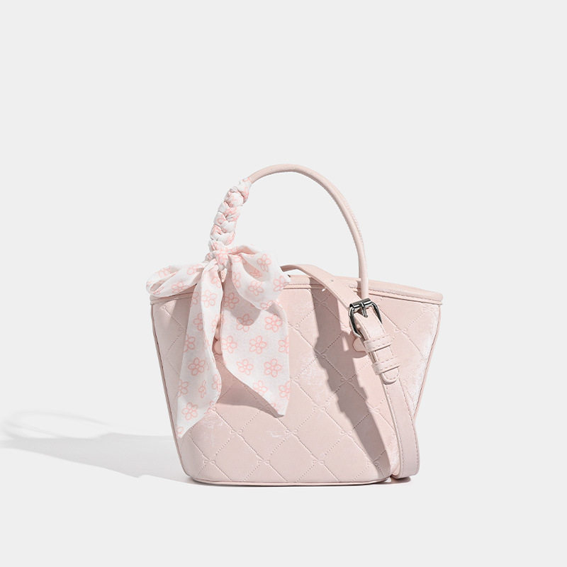 2025春季新款小众蝴蝶结印花菜篮子包百搭通勤大容量单肩斜挎包包,箱包皮具/热销女包/男包,手拿包,淘宝优惠券,粉丝福利购,淘宝优惠卷