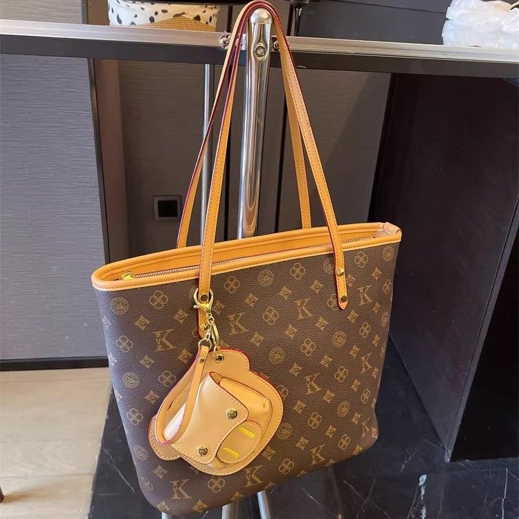 外贸广州女包高级感2026新款真皮托特包包单肩腋下包女小众手提包,箱包皮具/热销女包/男包,腋下包,淘宝优惠券,粉丝福利购,淘宝优惠卷