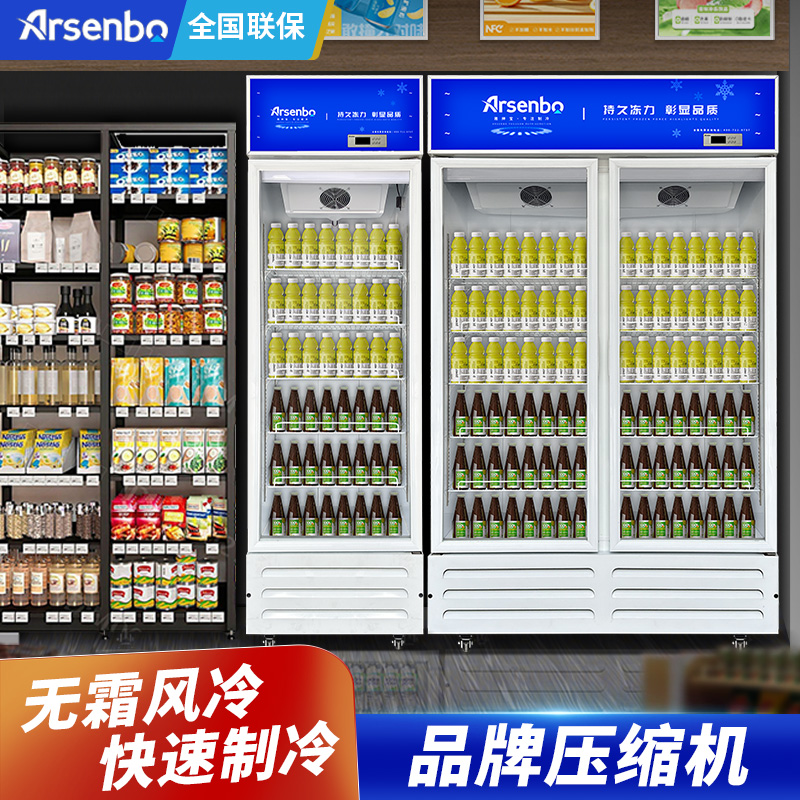 饮料柜展示柜便利店冰箱单门双门