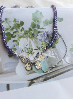 合金材质女百搭小众设计项链