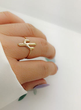 配饰戒指戒指铜材质简约女